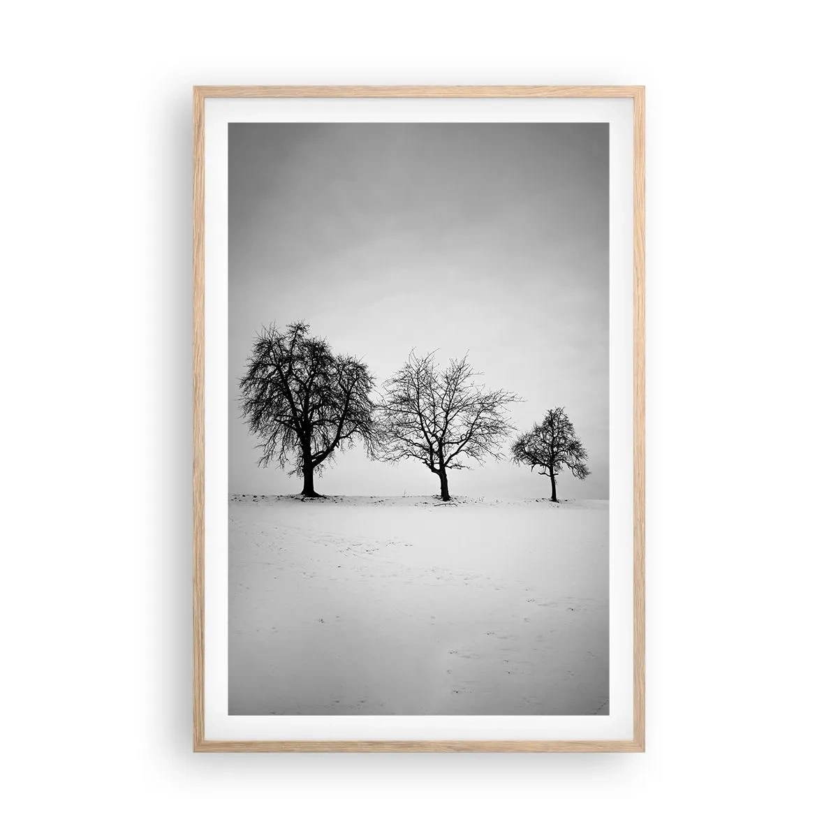 Affisch i ram av ljusek - Vad drömmer de om? - 61x91 cm