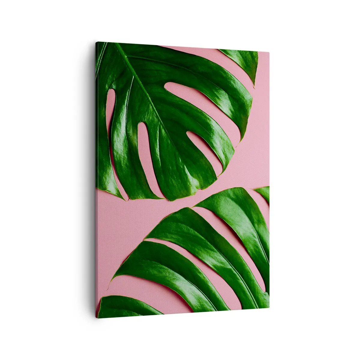 Canvastavla - Bild på duk - Grön rendez-vous - 50x70 cm