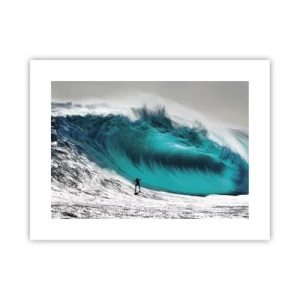 Affisch - Utmaningen accepterad - 40x30 cm