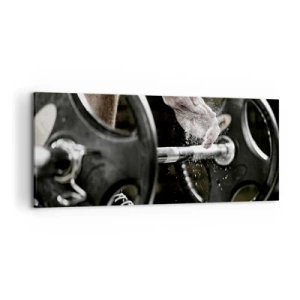 Canvastavla - Bild på duk - Utmaningen accepterad! - 120x50 cm