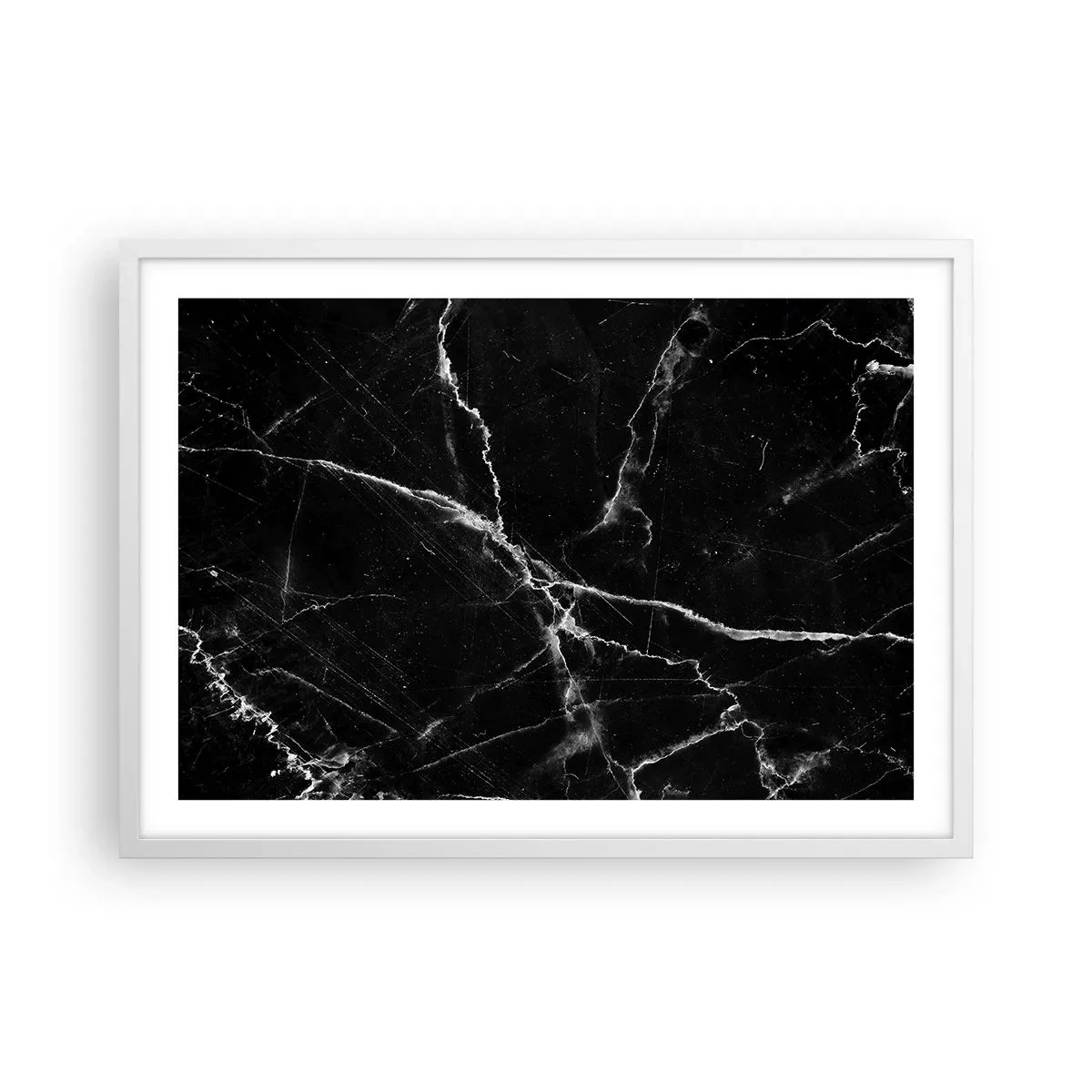 Affisch i vit ram - Stenens hemliga liv - 70x50 cm