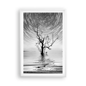 Affisch i vit ram - Naturens symfoni - 61x91 cm