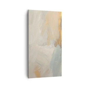 Canvastavla - Bild på duk - Abstraktion - ett land av mildhet - 55x100 cm
