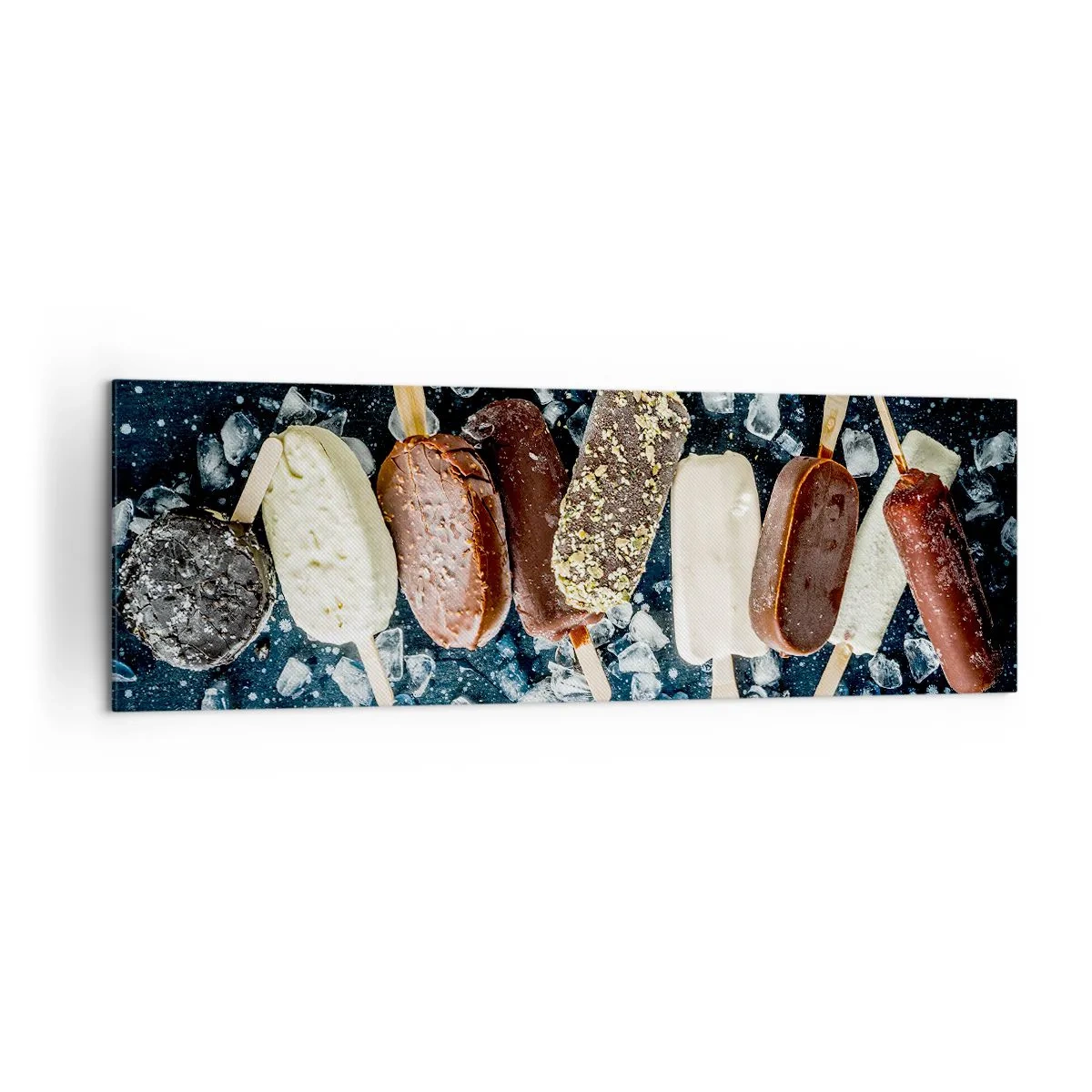 Canvastavla - Bild på duk - Smak av varm sommar - 160x50 cm