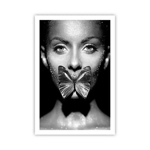Affisch - Fjärilkyss - 61x91 cm