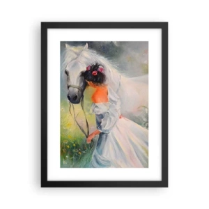 Affisch i svart ram - Ur en vacker dröm - 30x40 cm