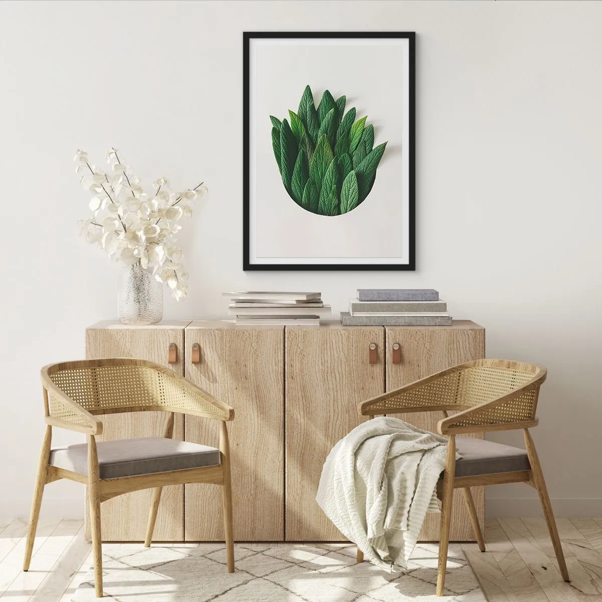 Affisch i svart ram - Ostoppbar nyfikenhet - 61x91 cm