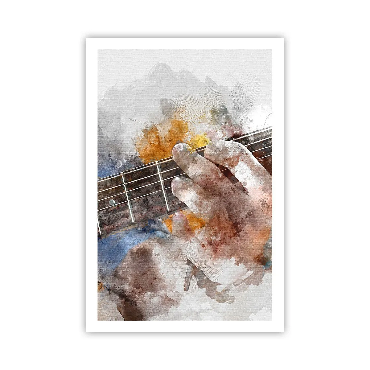 Affisch - Poesi mellan strängarna - 61x91 cm