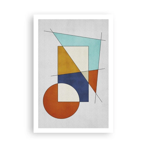 Affisch - Abstraktion: modernistiskt nöje - 61x91 cm