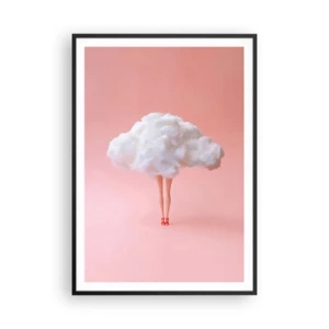 Affisch i svart ram - Söt utfästelse - 70x100 cm