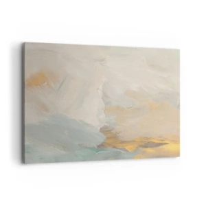 Canvastavla - Bild på duk - Abstraktion - ett land av mildhet - 120x80 cm