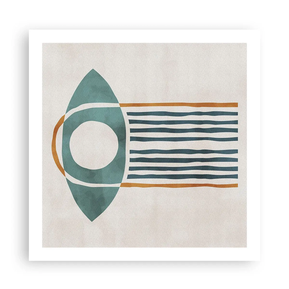 Affisch - Tecken och ritualer - 60x60 cm