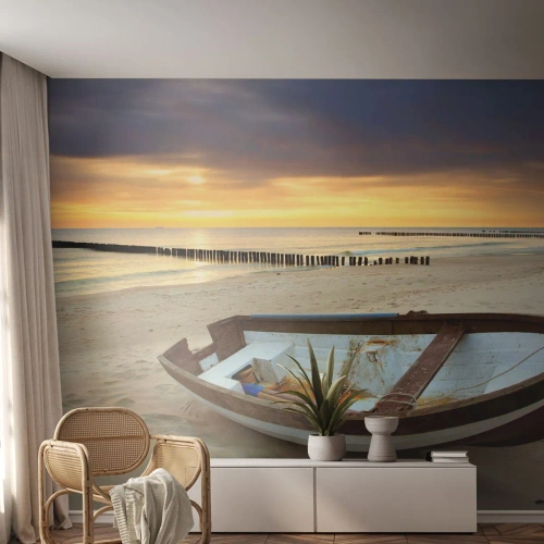 Självhäftande Fototapet Deluxe Sticker - Det finns inga vackrare stränder - Landskap, Hav, Strand - 250x175 cm