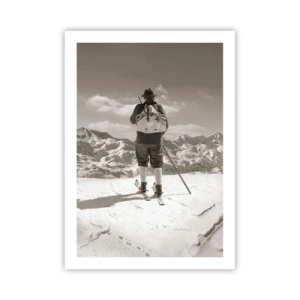 Affisch - Och fjällen är samma - 50x70 cm