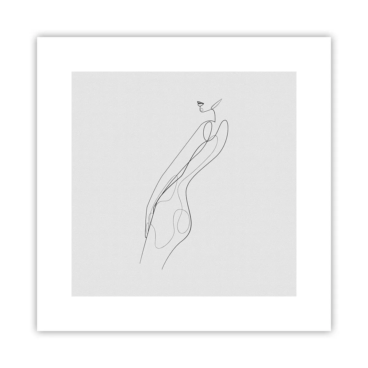 Affisch - Bara en utfästelse - 30x30 cm