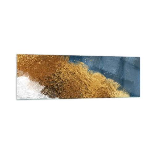 Glastavla - Bild på glas - Sommarens färger - 160x50 cm