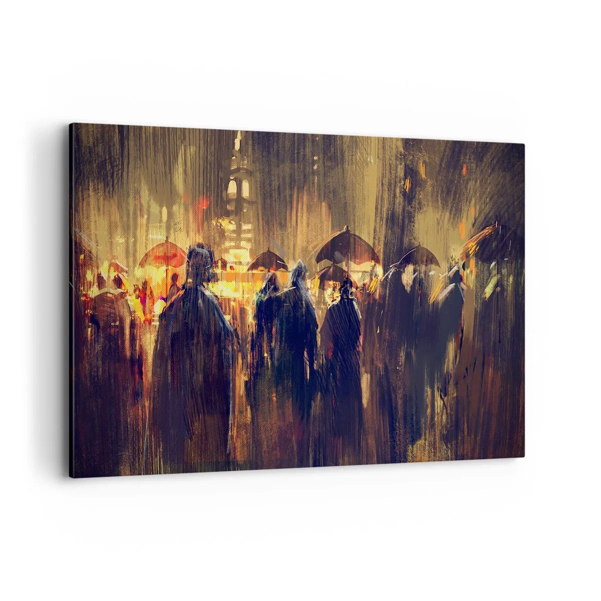 Canvastavla - Bild på duk - Regnbekännare - 120x80 cm