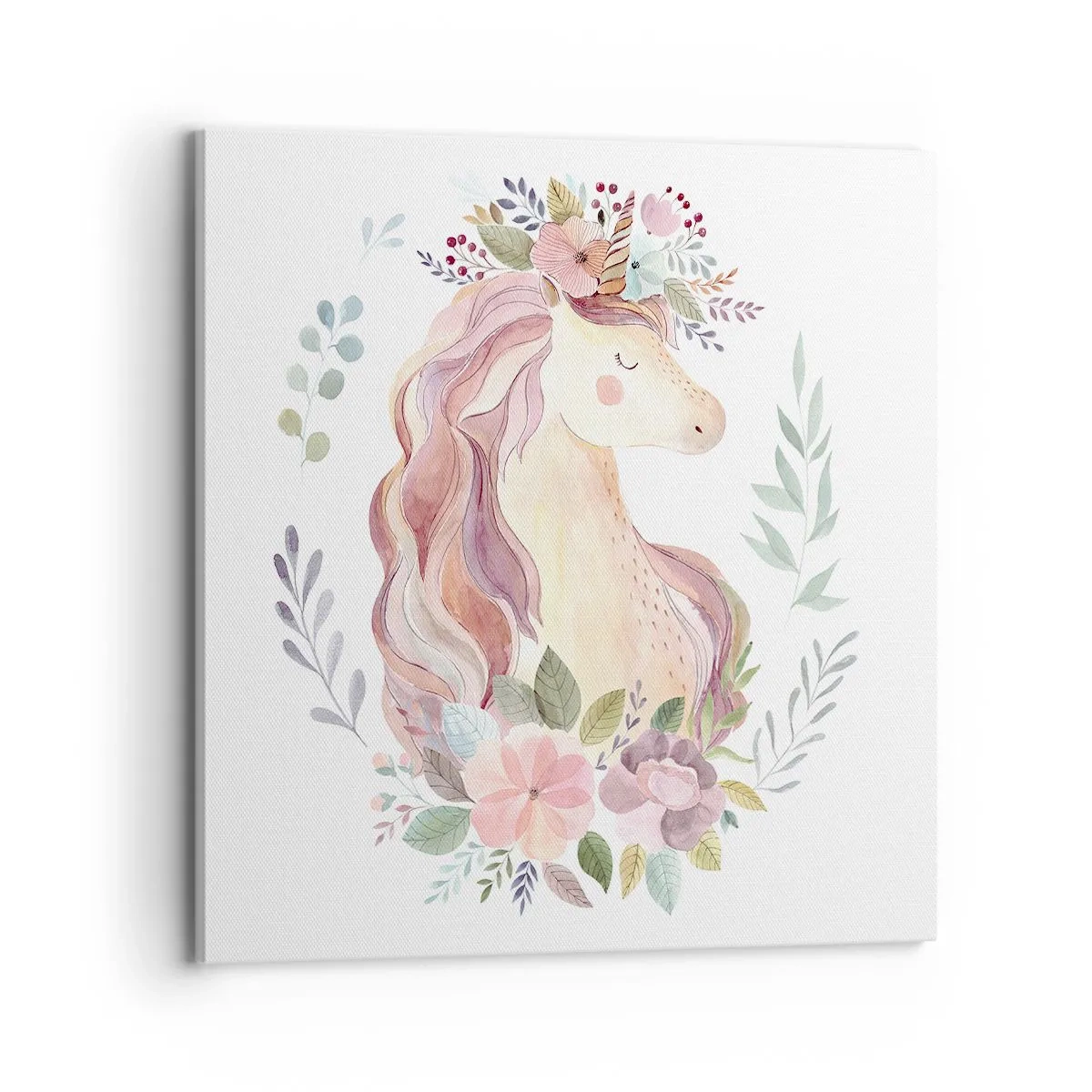 Canvastavla - Bild på duk - En inbjudan till sagornas värld - 70x70 cm