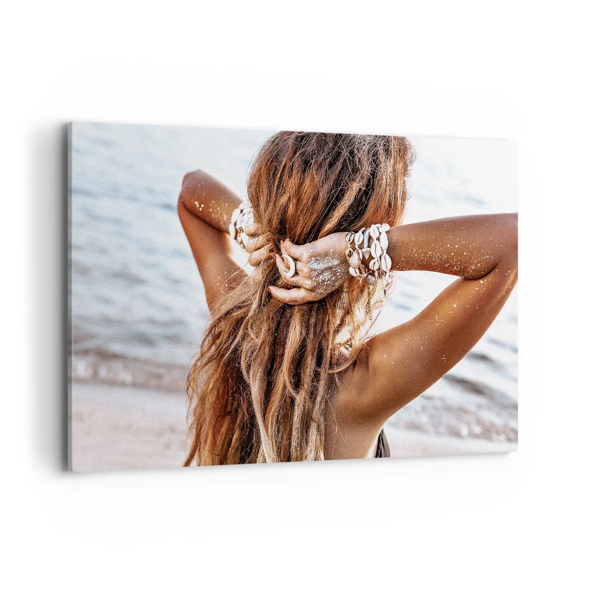 Canvastavla - Bild på duk - Vattnets och solens syster - 120x80 cm