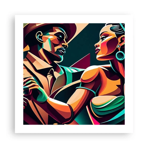 Affisch - I hjärtats rytm - 50x50 cm