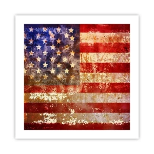 Affisch - Äran är tidlös - 50x50 cm