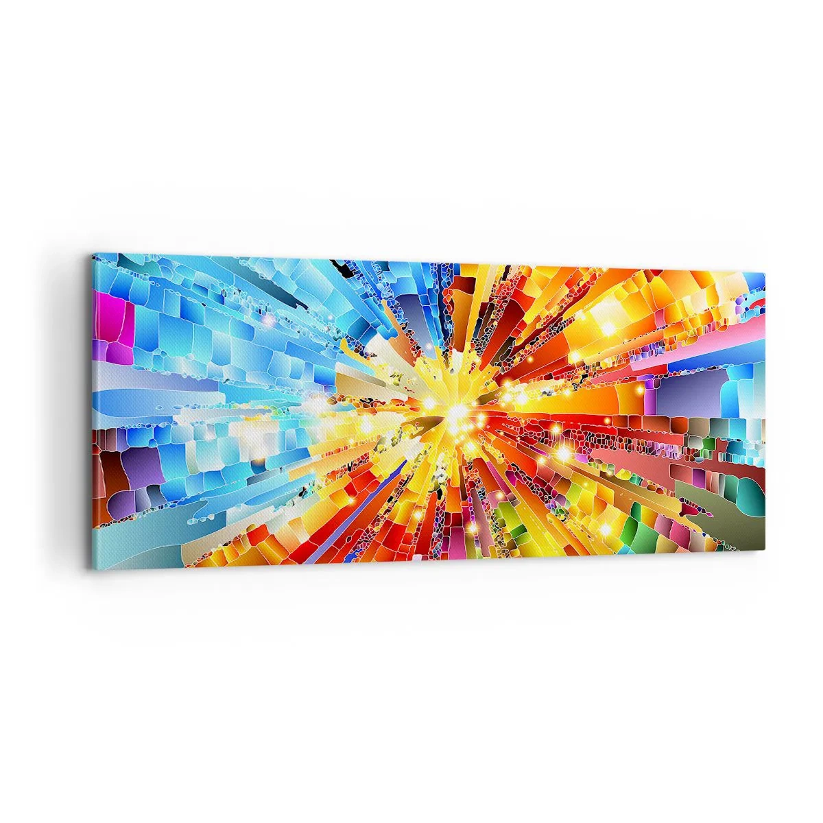 Canvastavla - Bild på duk - In medias res - 100x40 cm