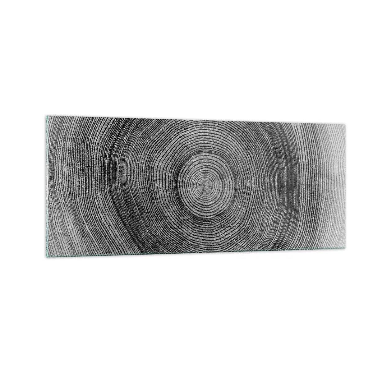 Glastavla - Bild på glas - Ett tecken i tiden - 100x40 cm