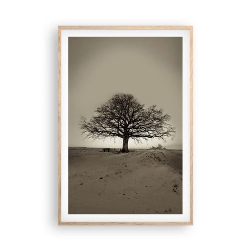 Affisch i ram av ljusek - Härifrån till evighet - 61x91 cm