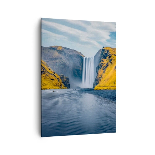 Canvastavla - Bild på duk - Evig varaktighet, evig rörelse - 50x70 cm