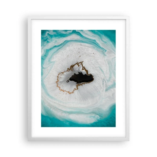 Affisch i vit ram - Att tränga in - 40x50 cm