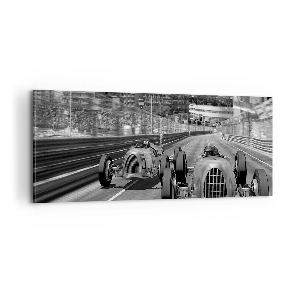 Canvastavla - Bild på duk - För länge sedan i Monte Carlo - 100x40 cm