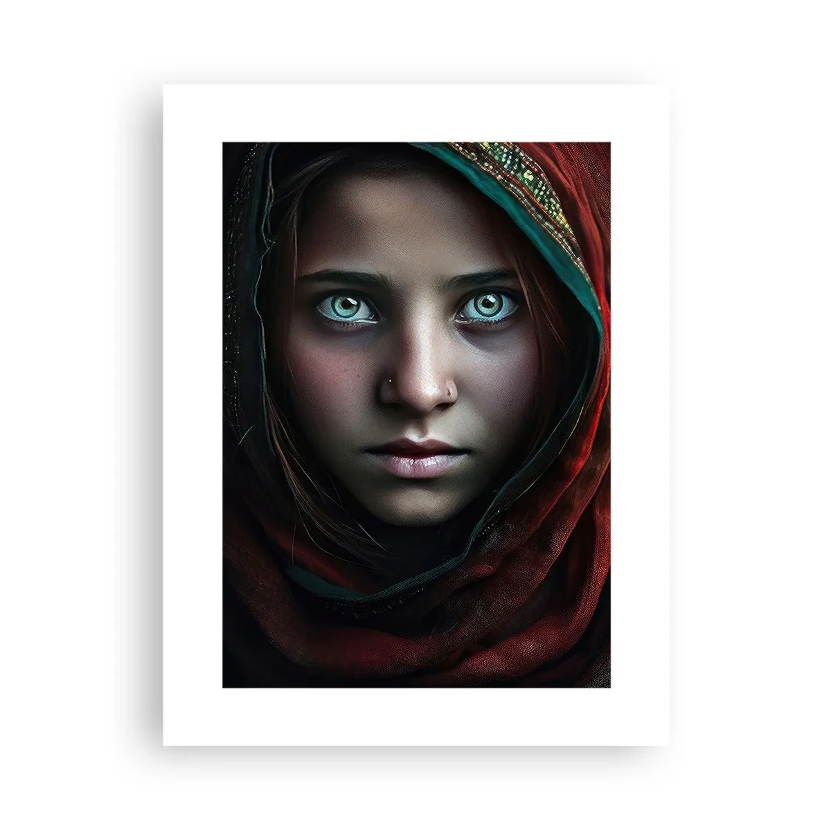Affisch - Östlig prinsessa - 30x40 cm