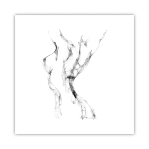 Affisch - Vacker och stark - 60x60 cm