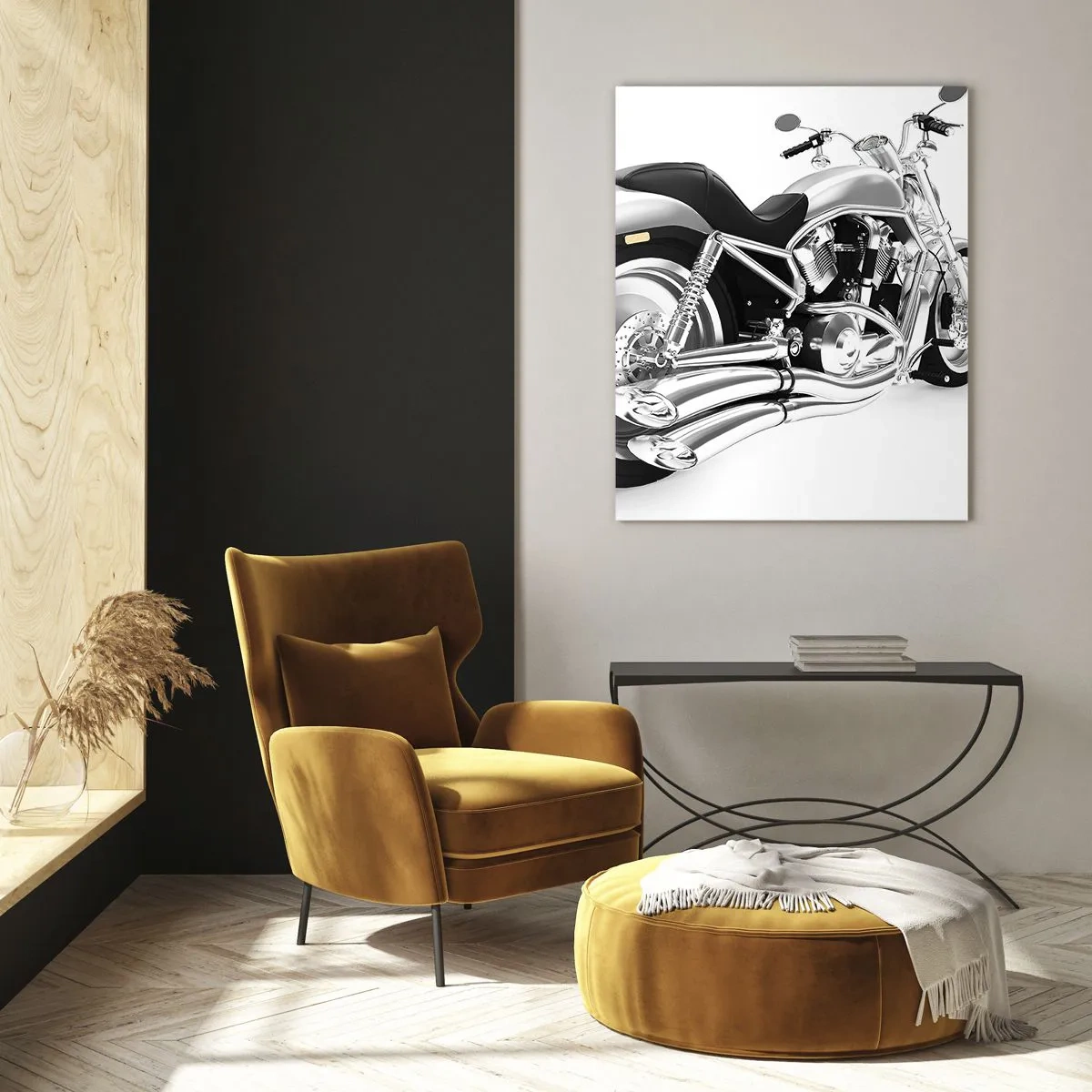 Glastavla - Bild på glas - Samlarens dröm - 50x70 cm