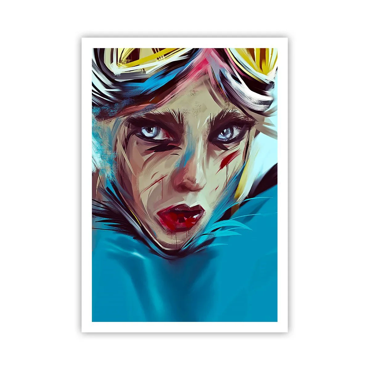 Affisch - Vägkämpe - 70x100 cm