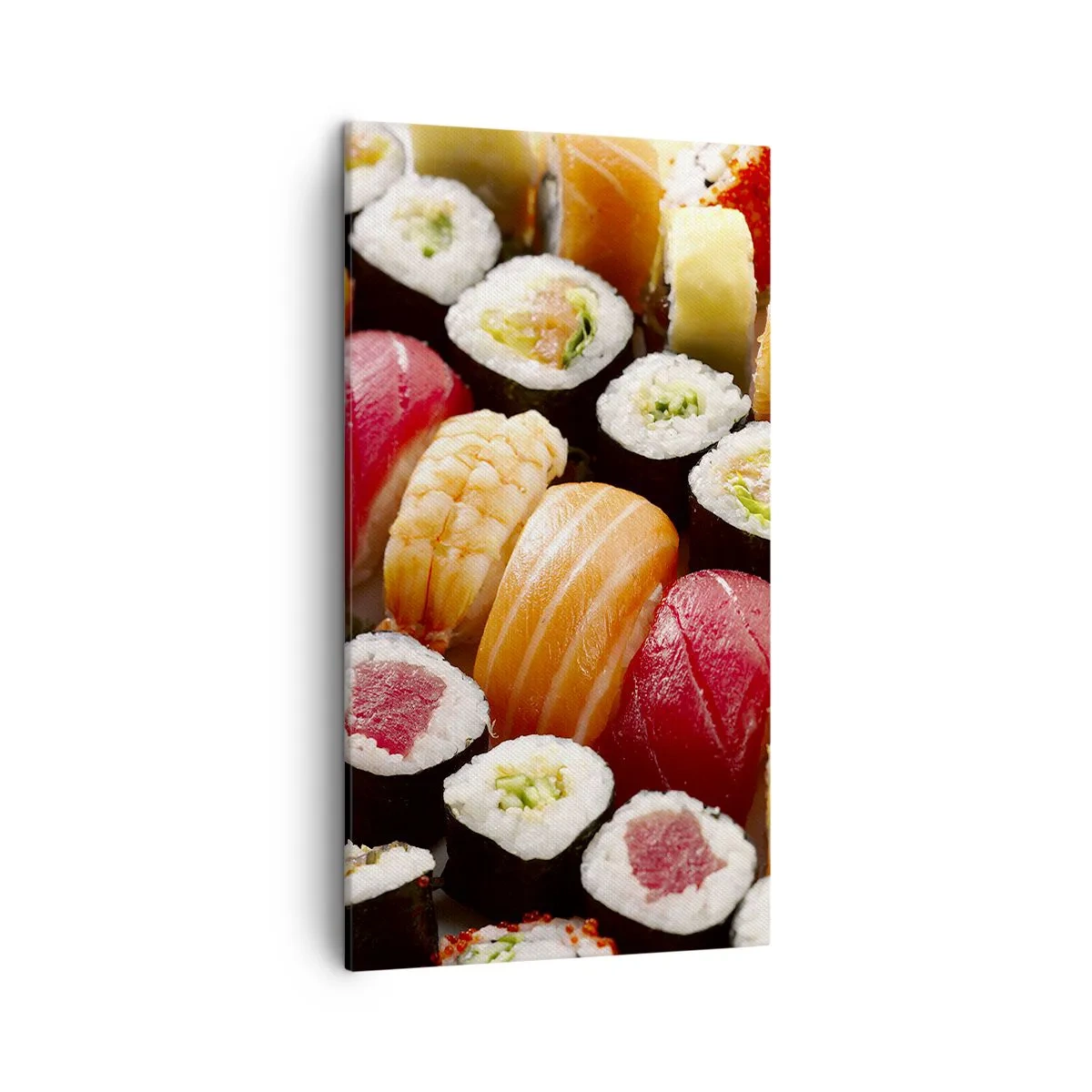 Canvastavla - Bild på duk - Asiens färger och smaker - 45x80 cm