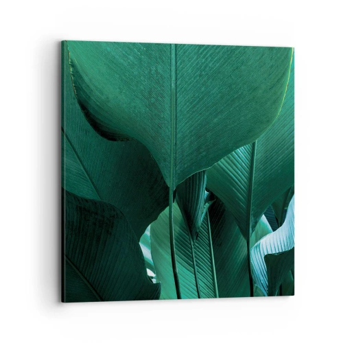 Canvastavla - Bild på duk - Vända mot ljuset - 70x70 cm