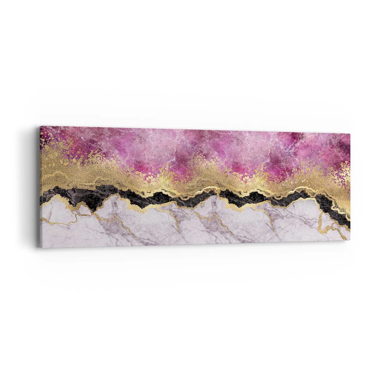 Canvastavla - Bild på duk - På gränsen - 90x30 cm