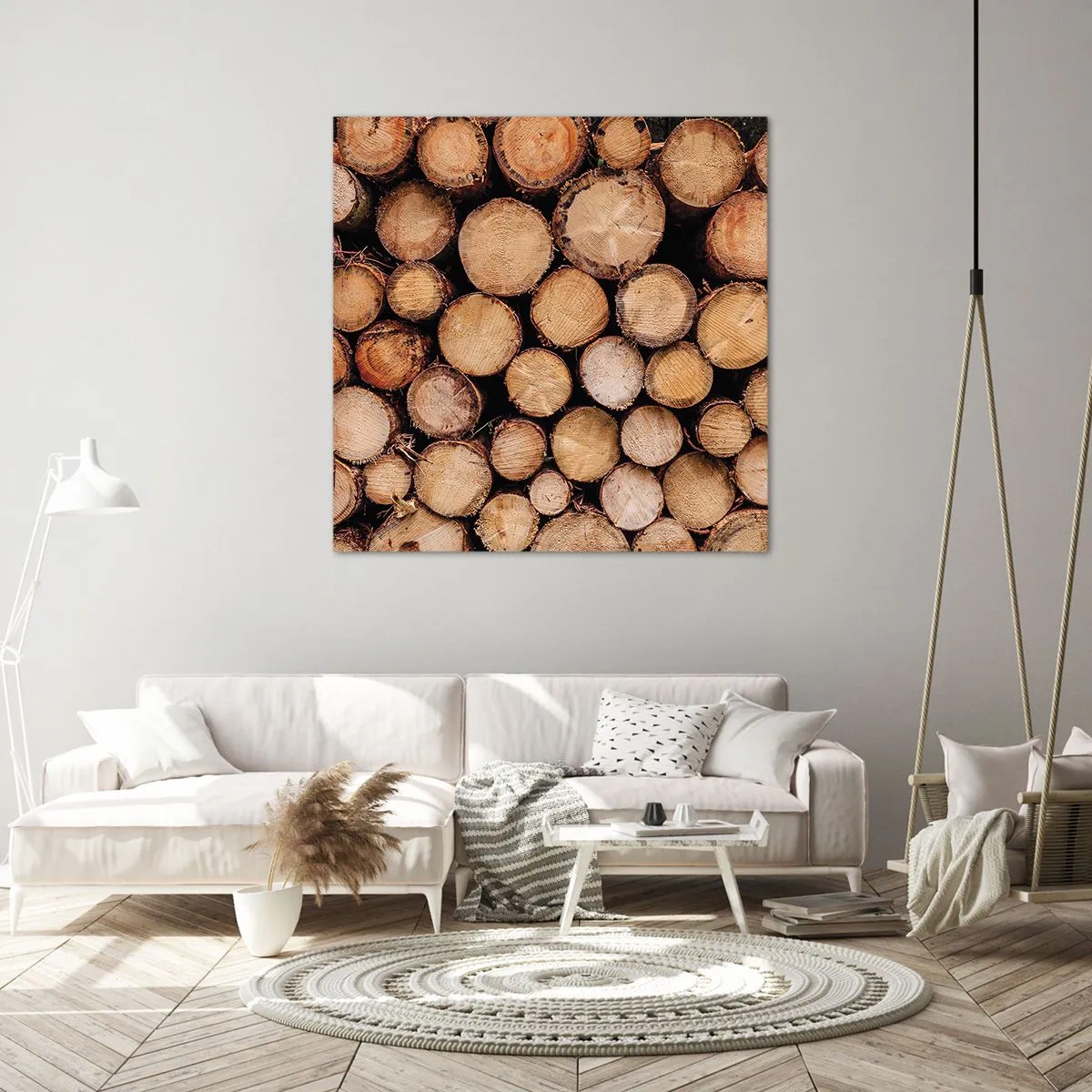 Canvastavla - Bild på duk - Ny början - 30x30 cm