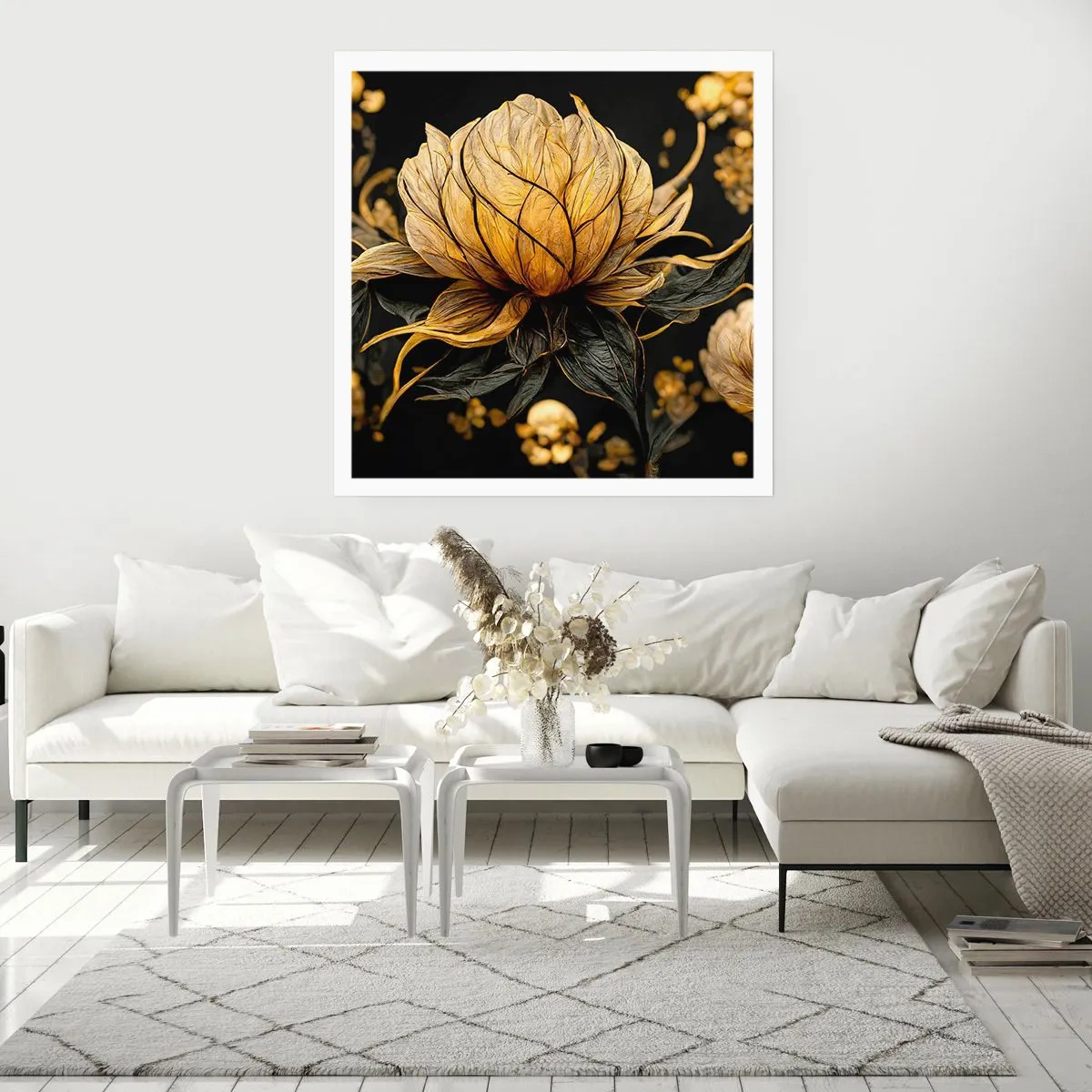 Affisch - Subtil skörhet - 40x40 cm