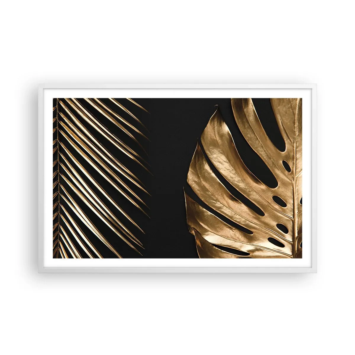 Affisch i vit ram - Olika men lika dyra - 91x61 cm