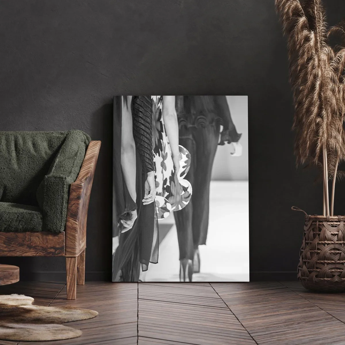 Canvastavla - Bild på duk - En elegant parad - 70x100 cm