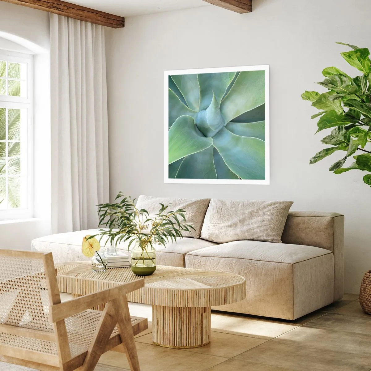 Affisch - Det gröna föds - 60x60 cm