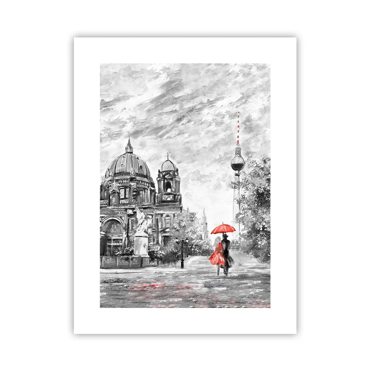 Affisch - Ett möte i Berlin - 30x40 cm