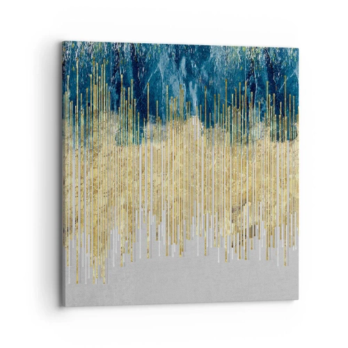 Canvastavla - Bild på duk - Förgylld gräns - 70x70 cm