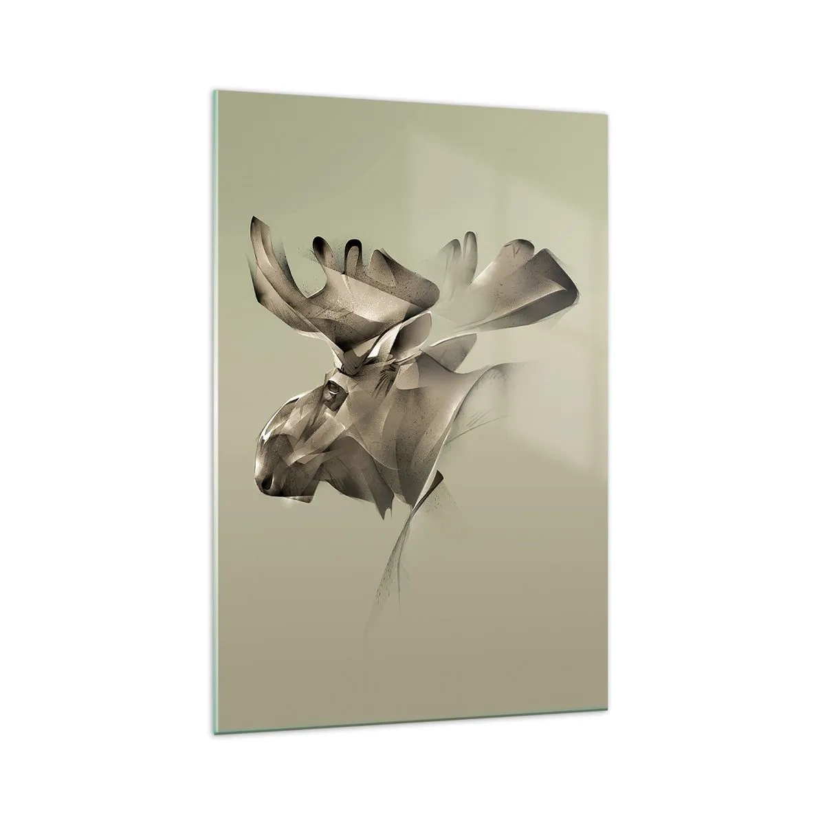 Glastavla - Bild på glas - Lugnets kraft - 70x100 cm