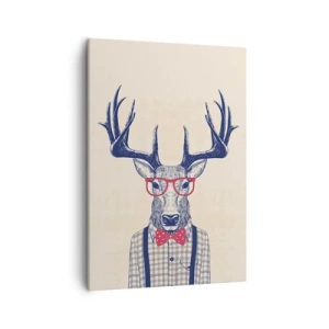 Canvastavla - Bild på duk - Rolig extravagans - 50x70 cm