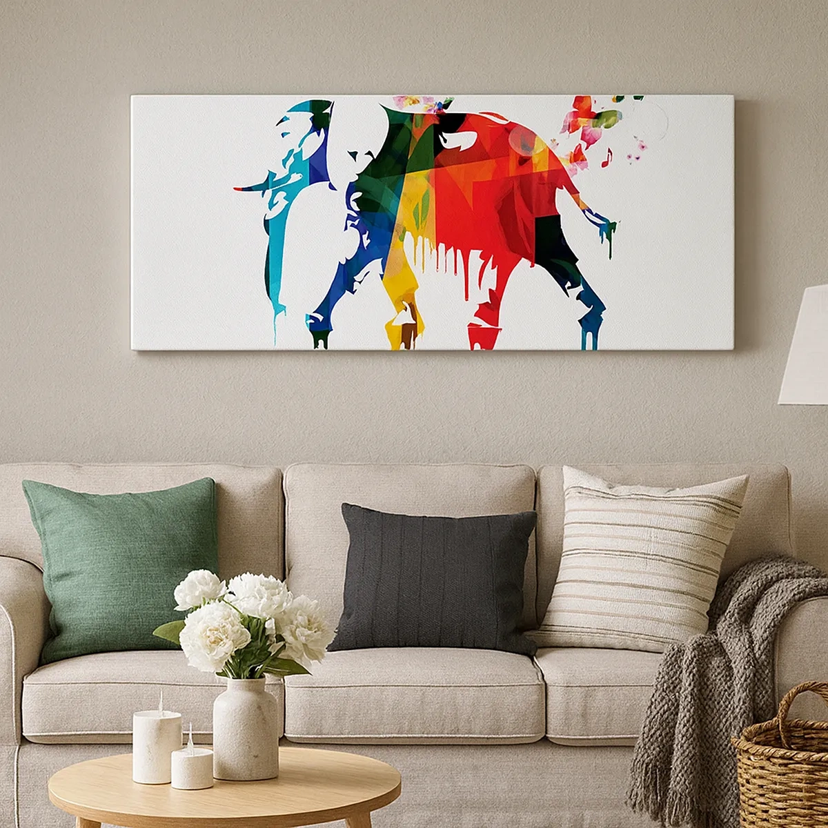 Canvastavla - Bild på duk - Var och en kan dansa - 30x30 cm