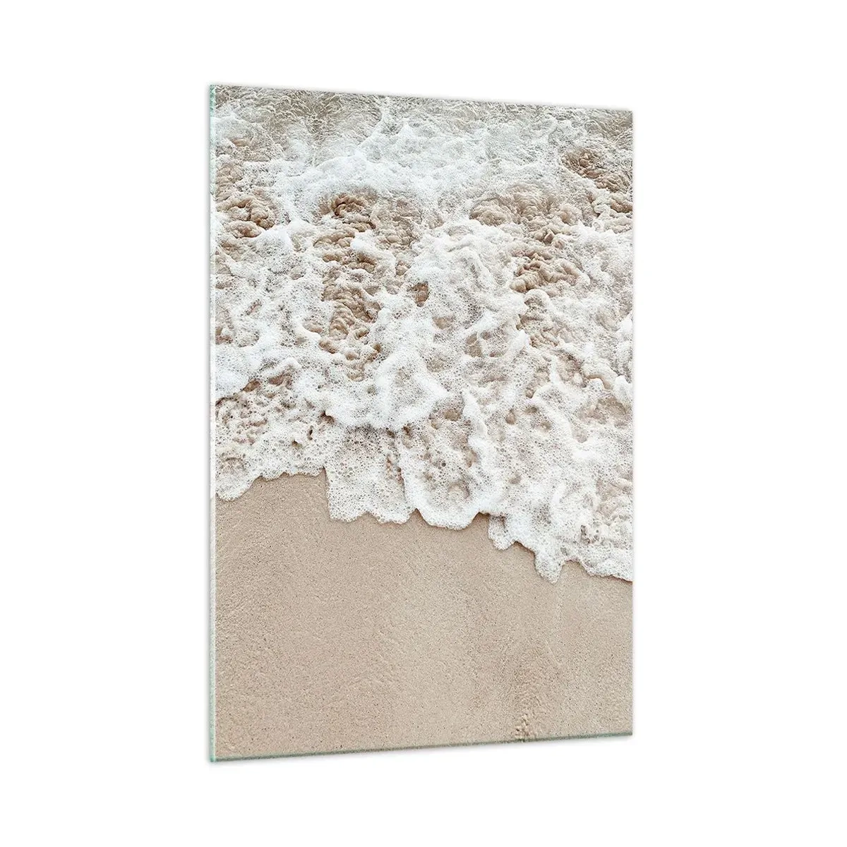 Glastavla - Bild på glas - Strax tillbaka - 50x70 cm