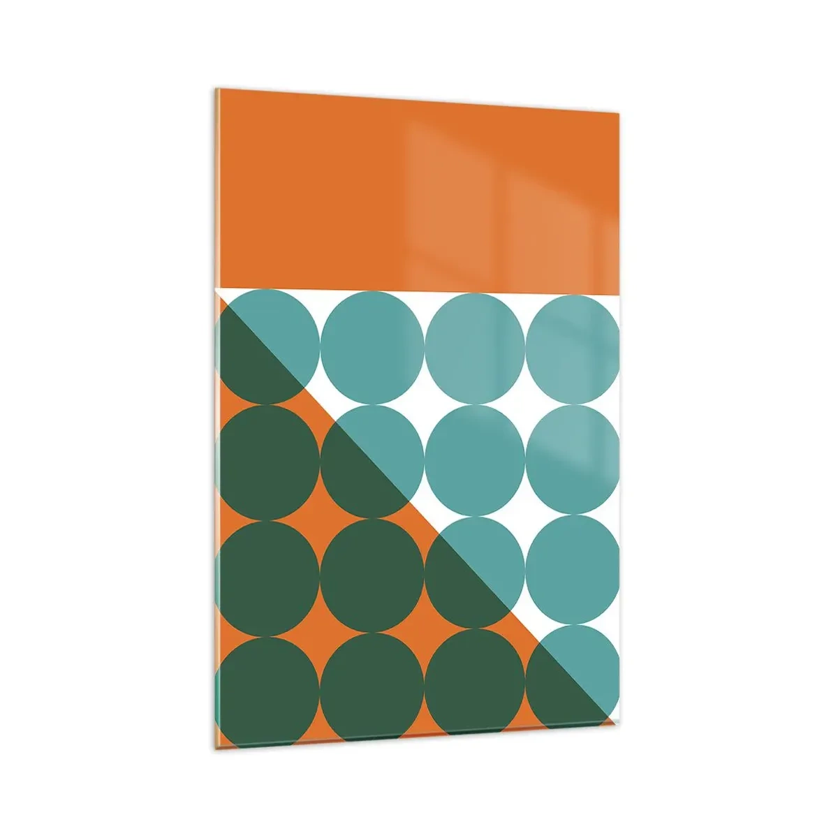 Glastavla - Bild på glas - Uppåt och på diagonalen - 80x120 cm